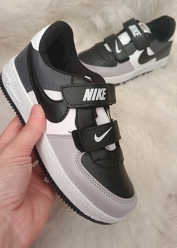 Nike Air Force Siyah Erkek Çocuk Spor Ayakkabı