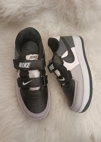 Nike Air Force Siyah Erkek Çocuk Spor Ayakkabı