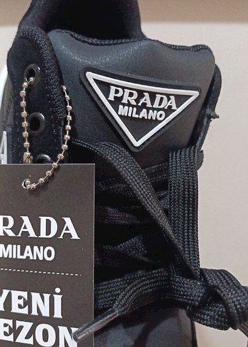 38 Beden Prada Siyah Platform
