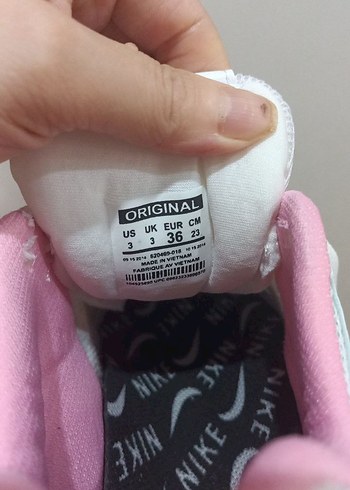 36 Beden pembe Renk Nike 530 Pembe Spor Ayakkabı