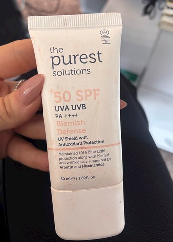 The purest renkli güneş kremi - Görsel 3