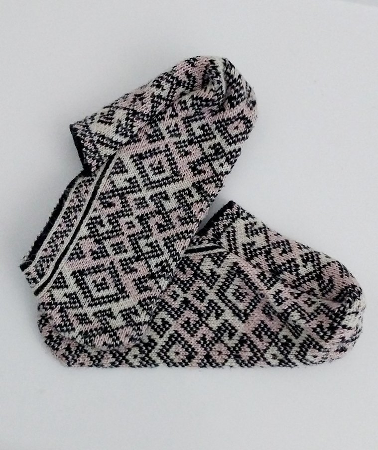 Bohem 2 çift  karışık desenli patik 36 numara, sıfır ürün - Görsel 2