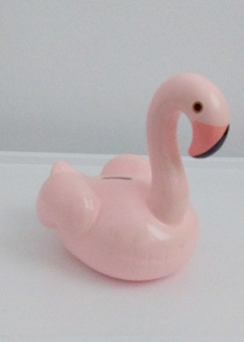 Pembe Flamingo Biblo Kumbara - Görsel 2