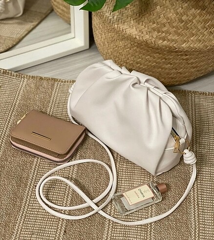 Zara Balon model clutch çanta
