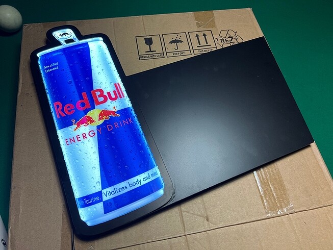 Redbull Led Yazı Tahtası