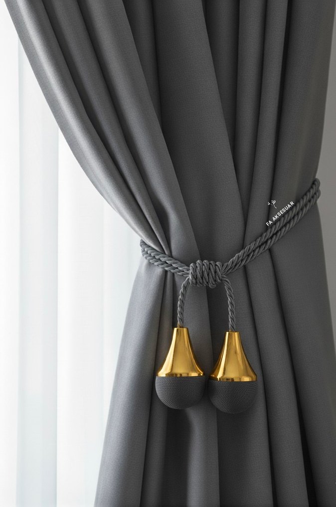 Fon Perde Toplama Halatı Braçol (Yeni Model) - Görsel 4