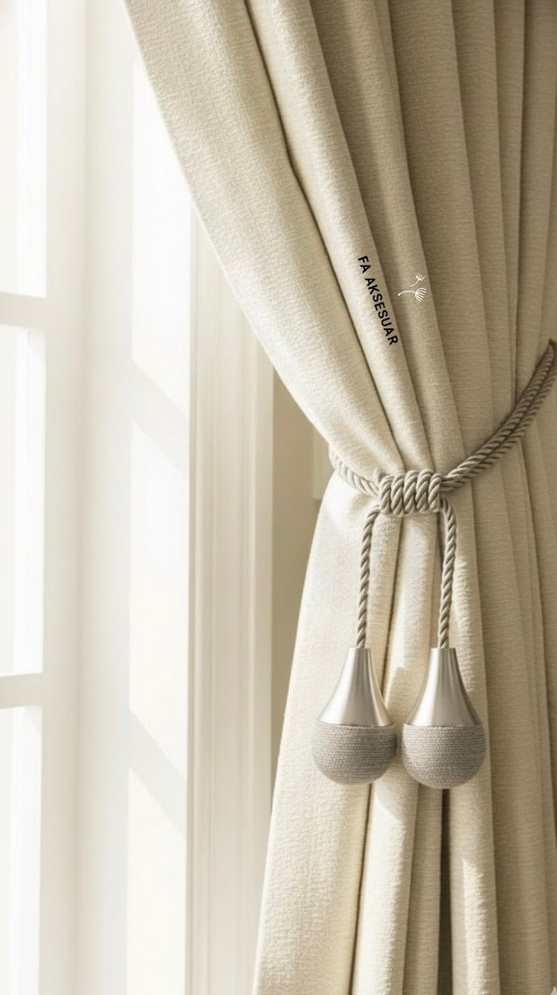 Fon Perde Toplama Halatı Braçol (Yeni Model) - Görsel 2