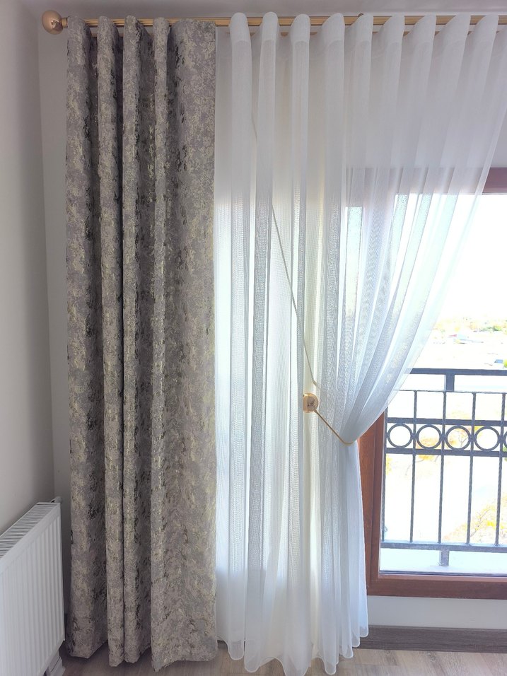 2Adet Yeni Model Metal Perde Halatı - Görsel 2