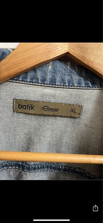 xl Beden Taşlı Kot Ceket
