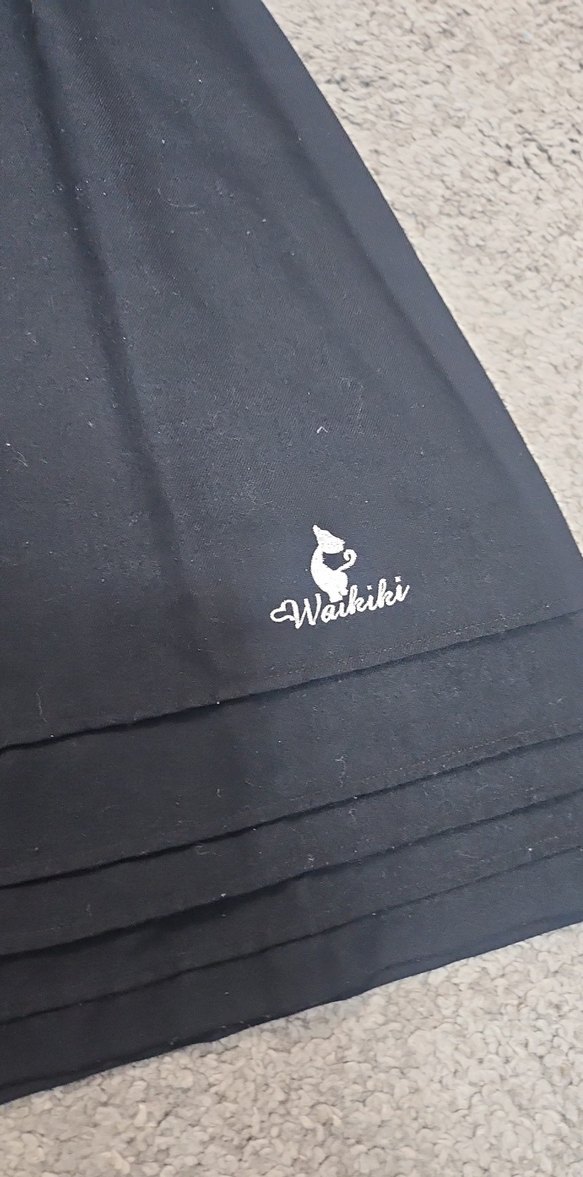 Kız Çocuk Siyah Kısa Kollu Pamuklu Elbise - Görsel 3