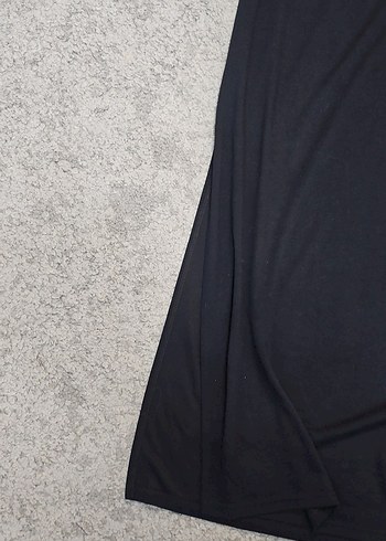 Siyah Salaş Uzun Kadın Etek - Görsel 4