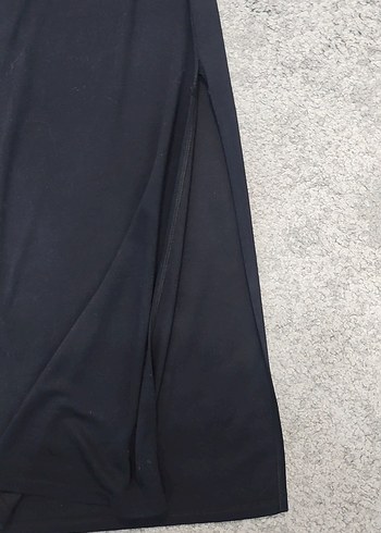 Siyah Salaş Uzun Kadın Etek - Görsel 3