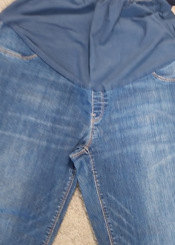 Rahat Kesim Hamile Kot Pantolon - Görsel 2