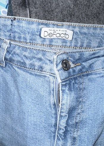 Yırtmaç Detaylı Normal Boy Kadın Kot Pantolon - Görsel 3