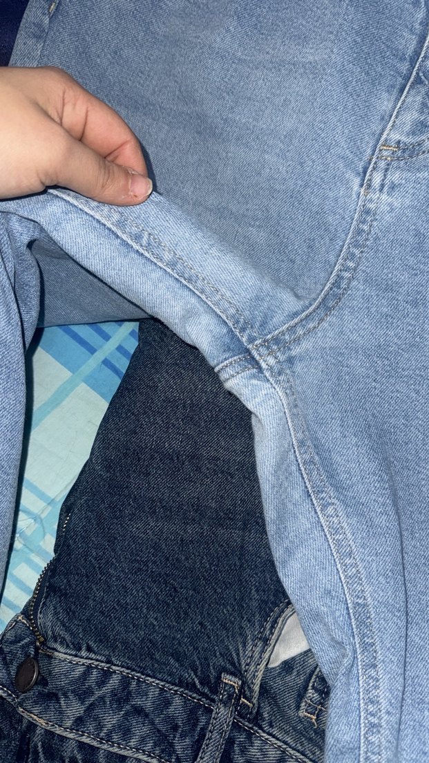 Yırtmaç Detaylı Normal Boy Kadın Kot Pantolon - Görsel 4