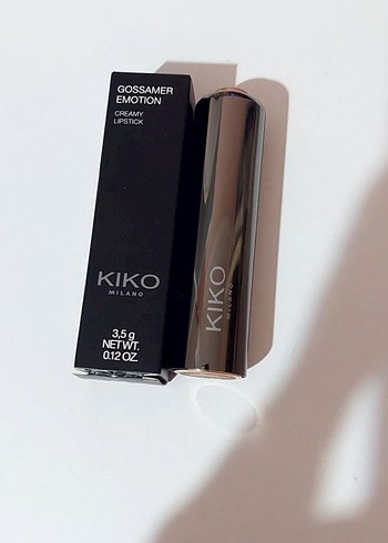  Beden bordo Renk KIKO Gossamer Emotion Krem Ruj - 132 Crimson