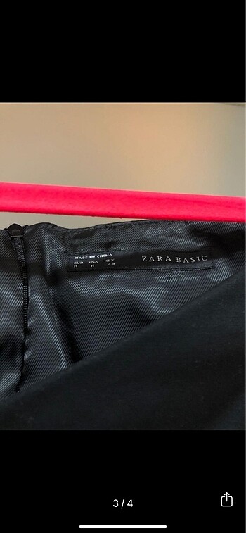 m Beden Zara midi elbise