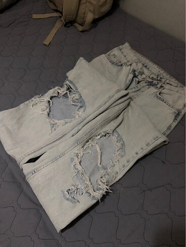 s Beden Yırtık pantalon