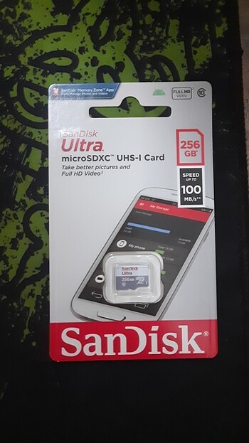 Sandisk 256 gb sd kart