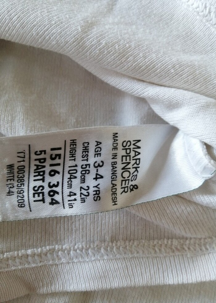 Marks&spencer atlet - Görsel 2