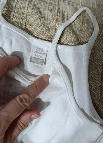 LC Waikiki 1 çıtçıtlı body,3 atlet