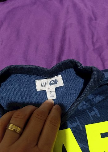 Star Wars Baskılı Gri Erkek çocuk Sweatshirt - Görsel 3