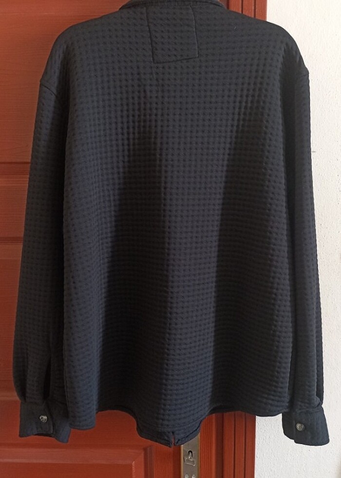 Barrels And Oil Siyah Kışlık Oduncu Gömlek - Görsel 2