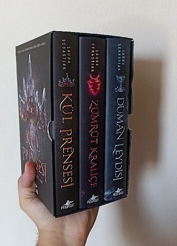 Pegasus Yayınları Kül Prensesi Serisi Kutulu Ciltli 3 Kitap