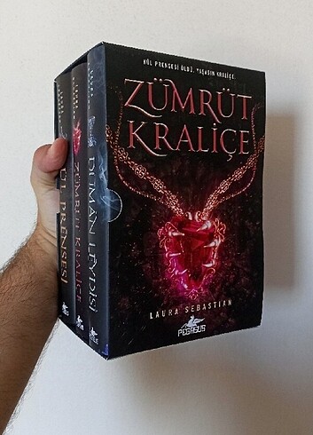  Pegasus Yayınları Kül Prensesi Serisi Kutulu Ciltli 3 Kitap