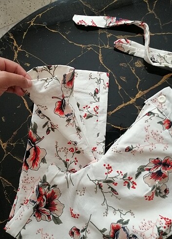 Zara Çiçekli pantolon