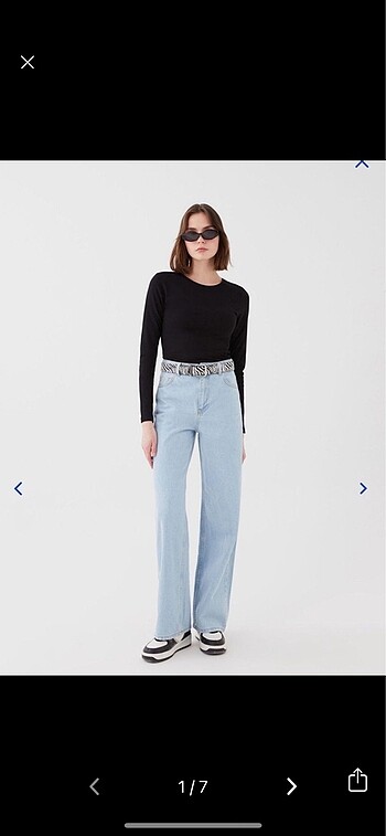 Lc waikiki kadın wideleg jean