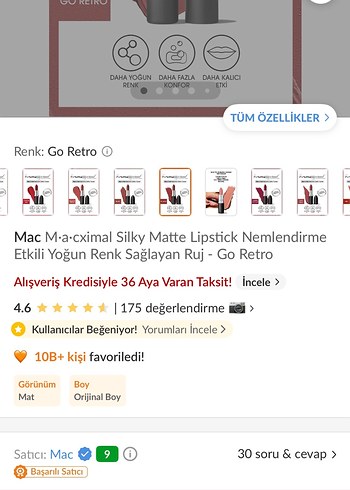 MAC MAC go retro ruj