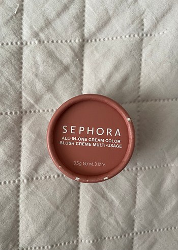 Sephora allık blush creme 01 crunchy almond