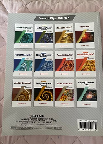 Matematik Çözümlü Analiz 2 - Mustafa Balcı Palme kitap - Görsel 5