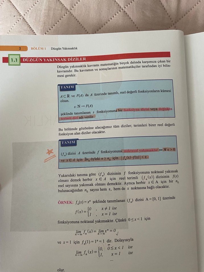 Matematik Analiz 2 - Prof. Dr. Mustafa Balcı Palme kitap - Görsel 2
