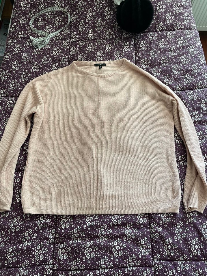 Mavi marka Pembe Kadın Triko Kazak - Görsel 2