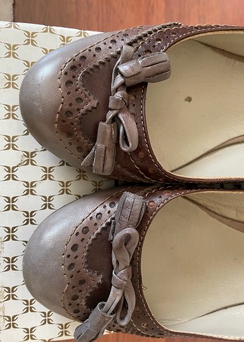 Tergan Dolgu Topuklu Ayakkabı - Görsel 4