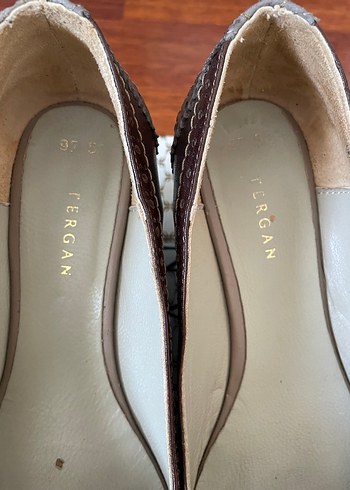 Tergan Dolgu Topuklu Ayakkabı - Görsel 2