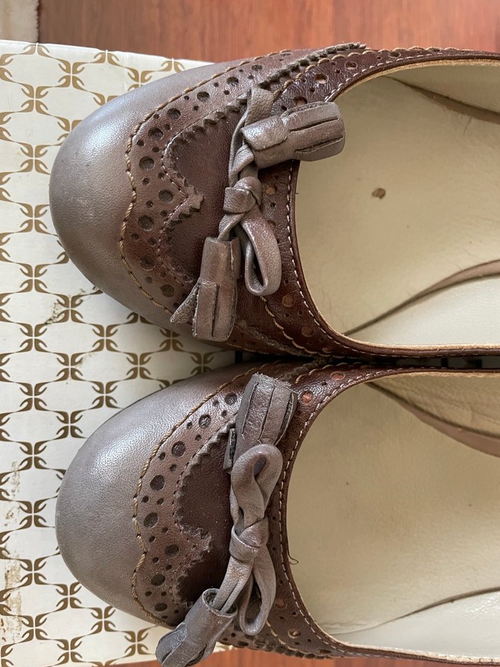 Tergan Dolgu Topuklu Ayakkabı - Görsel 4