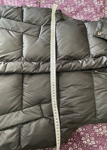 Mango kadın uzun şişme yelek - Görsel 8