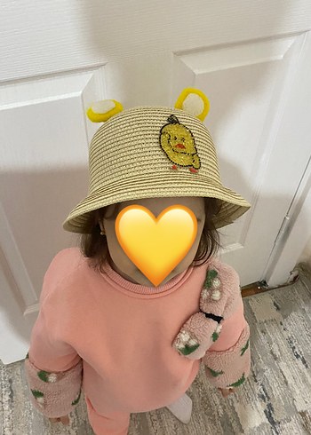 Nakışlı Örgü Çocuk Şapkası - Görsel 6