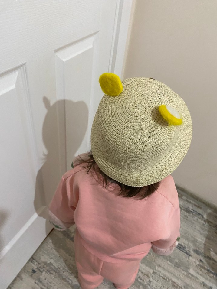 Nakışlı Örgü Çocuk Şapkası - Görsel 5