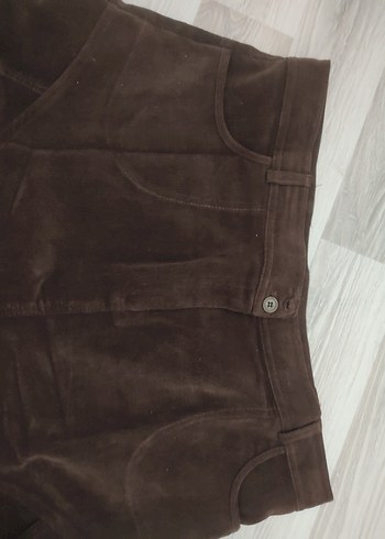 46 Beden kahverengi vintage etek