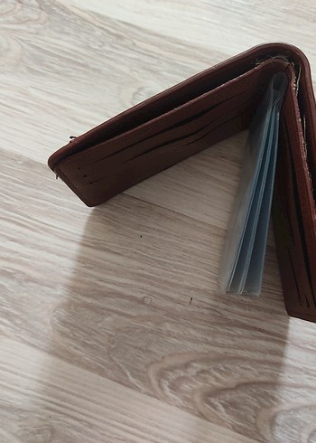 Kahverengi Minimalist Erkek Cüzdanı - Görsel 3