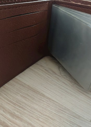 Kahverengi Minimalist Erkek Cüzdanı - Görsel 2