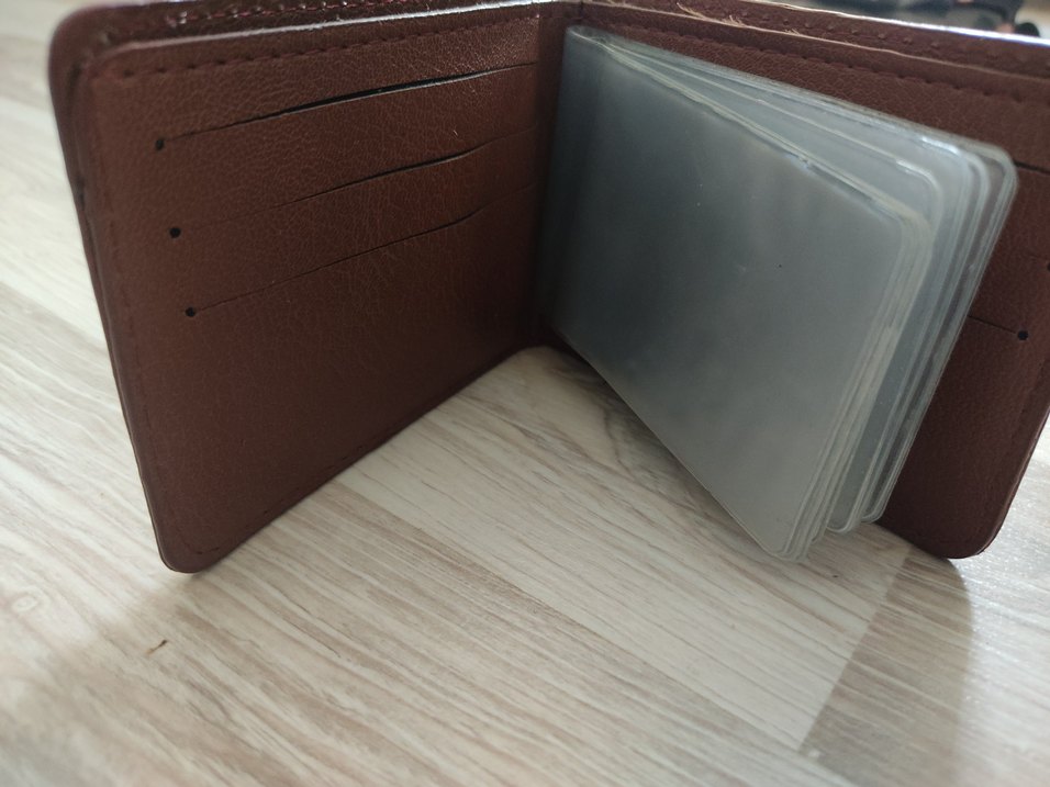 Kahverengi Minimalist Erkek Cüzdanı - Görsel 2