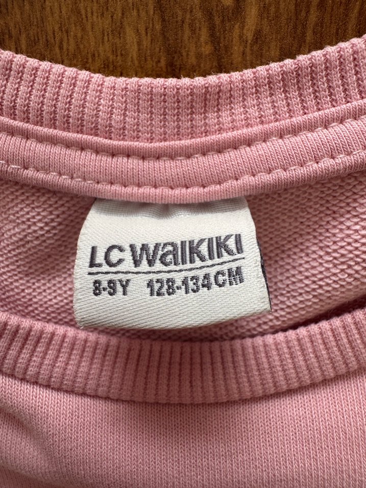 çocuk Pembe Sweatshirt - Görsel 2