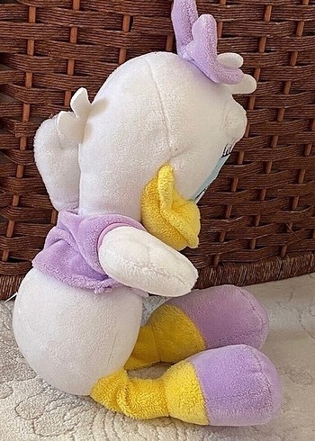 Mor Renkli Peluş Ördek Oyuncak - Görsel 3