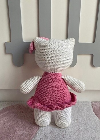 Pembe Örgü Oyuncak amigurumi - Görsel 2