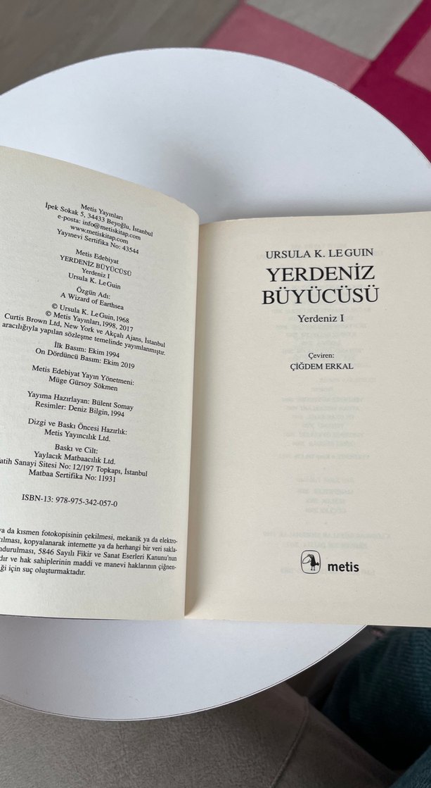 Yerdeniz Büyücüsü - Ursula K. Le Guin - Görsel 3